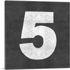 Artcanvas chalkboard number for sale  Niles