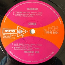 Wishbone ash pilgrimage for sale  GRAVESEND