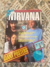 NIRVANA 1992 REVISTA PÔSTER AUSTRALIANA KURT COBAIN LIMITADA RARA comprar usado  Enviando para Brazil