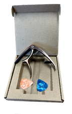 NOVO Capo de Liga Profissional (Bronze) para Guitarra Acústica e Elétrica com 2 palhetas comprar usado  Enviando para Brazil