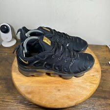 Usado, Tênis Nike Air VaporMax Plus preto metálico dourado raro masculino tamanho 9 CW7299-001 comprar usado  Enviando para Brazil