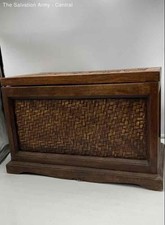 Brown wood weave for sale  Detroit