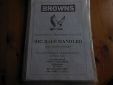 Browns agricultural machinery for sale  BRIDPORT