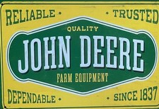 John deere metal for sale  Argos