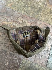 Barbour waxed hood for sale  DERBY