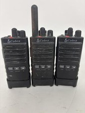 Walkie Talkies Cobra PX650 BCH6, Recarregável, IP54, Pacote com 3 LEIA!!!!! comprar usado  Enviando para Brazil