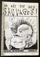 Sauvages fanzine eric d'occasion  Maintenon