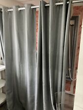 Grey silver eyelet for sale  ALDERSHOT