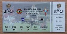 Ingressos Shakhtar Donetsk - Celta de Vigo, Espanha 2000 comprar usado  Enviando para Brazil