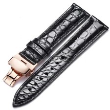 Crocodile leather strap for sale  CRAIGAVON