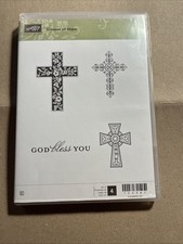 Stampin stempelset crosses gebraucht kaufen  Goch