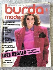 Burda moden novembre usato  Giugliano in Campania