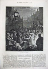 Old antique print for sale  UK