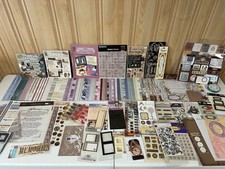 ENORME Vintage Heritage Álbum de Família Scrapbook Kit de Artesanato #2 Papel, Adesivos Etc comprar usado  Enviando para Brazil