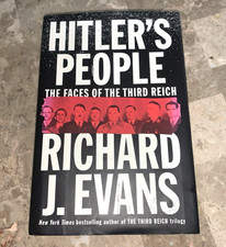 Hitler's People The Faces of the Third Reich HCDJ Richard J. Evans Book 2024! comprar usado Hitler's People The Faces of the Third Reich HCDJ Richard J. Evans Book 2024! comprar usado  Enviando para Brazil