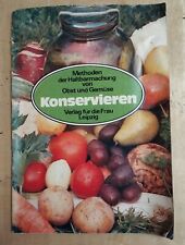 Konservieren methoden haltbarm gebraucht kaufen  Altenburg