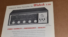 Vintage mcintosh preamplifier for sale  Garfield