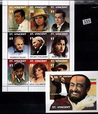 /// ST.VINCENT - MNH - GENTE FAMOSA - LUCIANO PAVAROTTI - SOPHIA LOREN  segunda mano  Embacar hacia Argentina