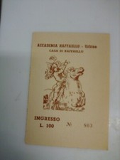 Biglietto ticket accademia usato  Milano