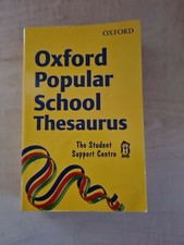 Oxford thesaurus student for sale  BURTON-ON-TRENT