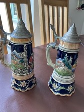 Two vintage pewter for sale  WOODBRIDGE