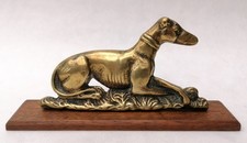 Antique brass greyhound for sale  WARRINGTON