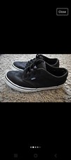Black vans size for sale  FERNDOWN