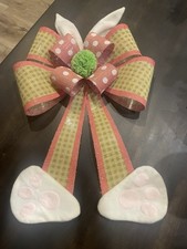 Spring easter burlap for sale  Gainesville