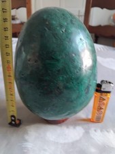 Oeuf malachite 3kg2 d'occasion Oeuf malachite 3kg2 d'occasion  Toul