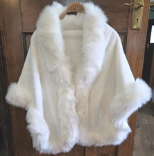 faux fur shawl for sale  HASTINGS