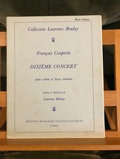 Couperin 10e concert d'occasion  Rennes