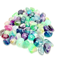Tumbled fluorite crystal for sale  Harrah