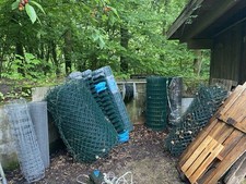 Zaunrollen 150 pfosten gebraucht kaufen  Tarmstedt