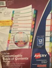 avery binder dividers for sale  San Jose