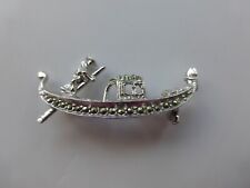 Broche gondole argent d'occasion  Annecy