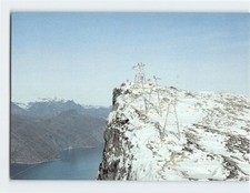 Postcard ameralik fjord d'occasion  Expédié en Belgium