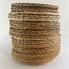 Lote 30 Suportes de Placa de Papel Vintage Bambu Vime Rattan 9" Camping Piqueniques Boho comprar usado  Enviando para Brazil