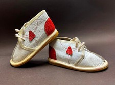 Botas de couro branco vintage soviético calçado infantil feitas na URSS comprar usado  Enviando para Brazil