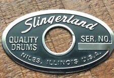 Slingerland black silver for sale  Cumberland