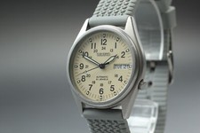 [Quase em perfeito estado] Seiko 5 7S26-00D0 mostrador marfim militar dia/data relógio masculino AT Japão comprar usado  Enviando para Brazil