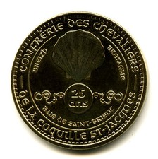 Plerin confrérie coquille d'occasion  Losne