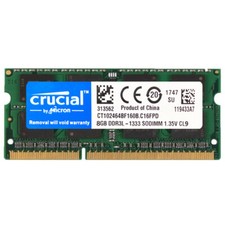 CRUCIAL DDR3L 8GB 1333mhz PC3L-10600 Laptop SODIMM Memory RAM DDR3 8GB 204pins, usado comprar usado CRUCIAL DDR3L 8GB 1333mhz PC3L-10600 Laptop SODIMM Memory RAM DDR3 8GB 204pins, usado comprar usado  Enviando para Brazil