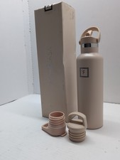 Frasco de hierro camping y senderismo cantimplora de hidratación con 3 tapas - 24 OZ  segunda mano  Embacar hacia Mexico