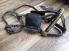 Black leather cob for sale  BLAYDON-ON-TYNE