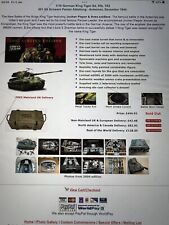 King tiger tank for sale  EPSOM