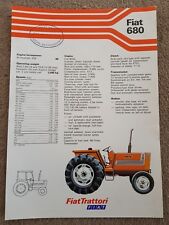 Fiat 680 tractor for sale  WOODBRIDGE