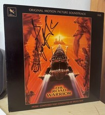 Usado, Mel Gibson assinado THE ROAD WARRIOR vinil LP filme trilha sonora Mad Max 2 veja PROVA comprar usado  Enviando para Brazil