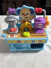Fisher Price FP Rir And Learn Ocupado Ferramenta de Aprendizagem Banco Brinquedo Interativo comprar usado  Enviando para Brazil