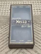 VINTAGE LATA LITHO VIDRO PUBLICIDADE NECCO PENNY LOJA DE DOCES BALCÃO DISPLAY  comprar usado  Enviando para Brazil