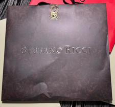 Stefano Ricci 100% AUTÊNTICO Sacola de Presente de Compras de Papel MARROM 17,75" x 16,5" x 6" comprar usado Stefano Ricci 100% AUTÊNTICO Sacola de Presente de Compras de Papel MARROM 17,75" x 16,5" x 6" comprar usado  Enviando para Brazil